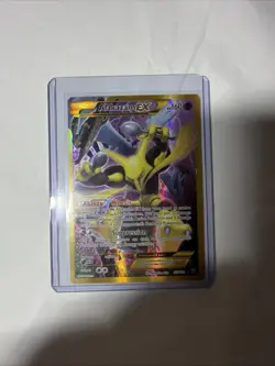 Pokemon TCG Alakazam EX Holo Ultra Rare 2016, 125/124 Card - Image 1