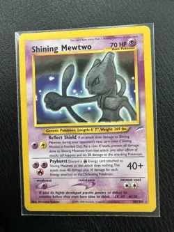 Pokemon Neo Destiny Shining Mewtwo Holo Card 109/105 Near Mint Condition - Image 1