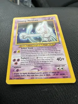 Pokemon Neo Destiny Shining Mewtwo Holo Card 109/105 Near Mint Condition - Image 5