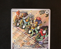 Pokemon Card TCG - Cyclizar 215/182 - Paradox Rift - Illustration Rare - NM ⭐ - Image 2