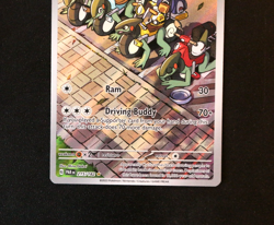 Pokemon Card TCG - Cyclizar 215/182 - Paradox Rift - Illustration Rare - NM ⭐ - Image 3