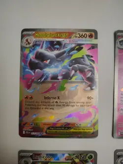 Pokemon 4 Card Lot Rare Holo Near Mint - Phantasmal Flames - Mega Evolution 💥✨ - Image 3