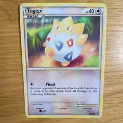 TOGEPI 70/90 POKEMON CARD (UNDAUNTED SET) - Image 1