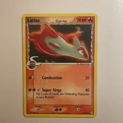 Latias Delta Species 21/110 Regular Rare Holon Phantoms Pokemon Card NM - Image 1