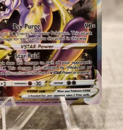 Pokemon TCG Crown Zenith Mewtwo VSTAR Holo Rare Card GG44/GG70 Galarian Gallery - Image 3