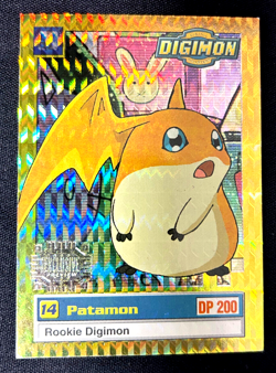 1999 Digimon Card Bandai Upper Deck Preview Card PATAMON Card 17 of 34 - Image 1