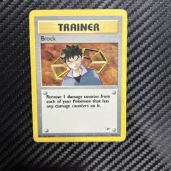 Trainer Brock 98/132 Pokemon TCG Pokemon Card (MYREF#5) - Image 1