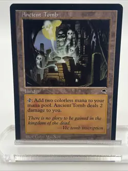 Ancient Tomb Tempest 1997 Near Mint Never Played Mtg Magic The Gathering Cards - Image 1