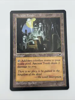 Ancient Tomb Tempest 1997 Near Mint Never Played Mtg Magic The Gathering Cards - Image 4