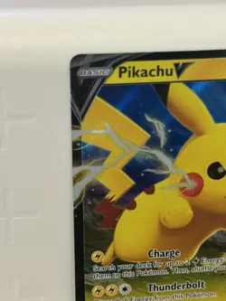 Pikachu V SWSH061 Black Star Promo Pokemon Sword & Shield Ultra Rare NM/M Card - Image 2