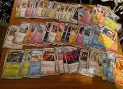 Pokemon Card Bundle Joblot 300+ Cards tin - Image 4