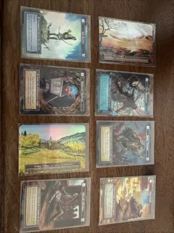 Alpha Sorcery Foil Lot of 13 Cards Contested Realm - Image 1