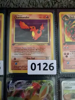 1st Edition Charmander 50/82 Team Rocket Set Rare Vintage Pokemon Card - LP - Image 3