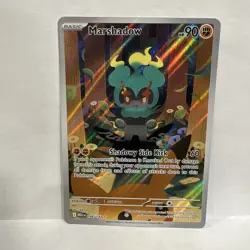 Marshadow 146/132 Holo Rare Pokemon Card Mega Evolution NM - Image 1