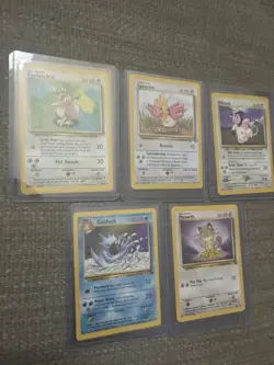 vintage pokemon lot You Will Receive All Cards Shown In Pictures - Image 1