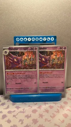 2 x Haunter Play Set - 093/165 Scarlet & Violet 151 Reverse Holo Pokemon Card NM - Image 2