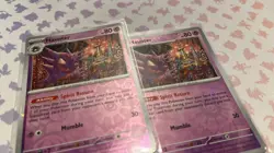 2 x Haunter Play Set - 093/165 Scarlet & Violet 151 Reverse Holo Pokemon Card NM - Image 3