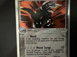 Aggron EX 95/100 Pokemon Card EX Sandstorm Excellent Condition - Image 3