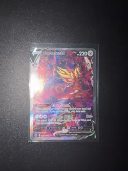 Pokemon TCG Zamazenta v Crown Zenith Galarian Gallery Ultra Rare Card GG54/GG70 - Image 1
