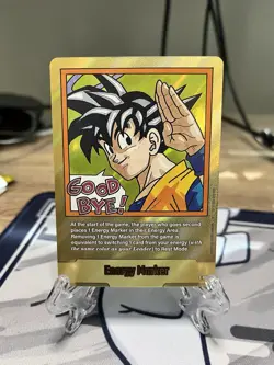 Energy Marker E-83 Gold Manga Booster 02 Dragon Ball Card English - Image 1