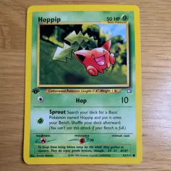 1ST EDITION HOPPIP 61/111 POKEMON CARD (NEO GENESIS SET) - Image 2
