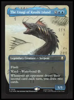 The Unagi of Kyoshi Island (Borderless) R Avatar: Foil NM - Image 1