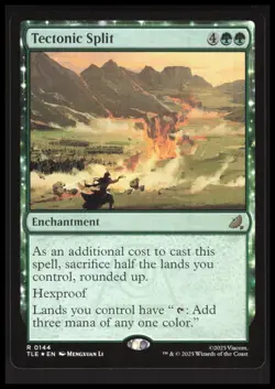 Tectonic Split R Avatar: The Last Airbender: Eternal-Legal Foil NM - Image 1