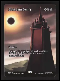 Black Sun's Zenith (Borderless) M Avatar: The Last Airbender: Foil NM - Image 1