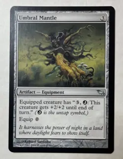 Umbral Mantle X1 - NM/M Shadowmoor MTG Magic The Gathering English Black Border - Image 1