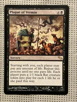 Plague of Vermin Shadowmoor Regular - Image 1