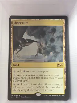 Sliver Hive - R from Magic 2015 (M15) #247 - in LP-NM condition - Image 1