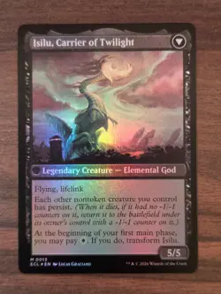 1x Eirdu, Carrier of Dawn Isilu, Carrier of Twilight - Foil, English - Image 2