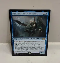 KENESSOS, PRIEST OF THASSA Jumpstart 2022 Magic the Gathering MTG LP - Image 1