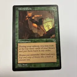 Mirri's Guile MP Tempest MTG English Regular Brom Green Enchantment Library - Image 1