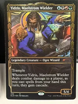 Mtg Secret Lair- Yidris, Maelstrom Wielder - Gilded Foil -NM - Image 1
