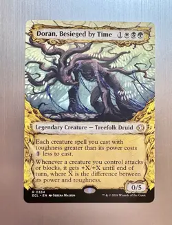 Doran, Besieged By Time - 334 - MTG: Lorwyn Eclipsed - Fable Frame - Showcase - Image 1