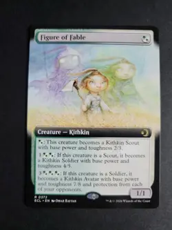 Figure of Fable (Extended Art) Rare MTG Lorwyn Eclipsed - Image 1