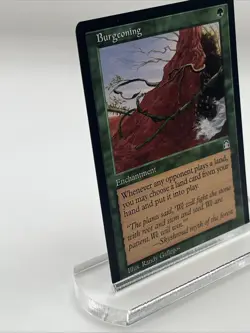 Burgeoning Stronghold 1998 Near Mint Never Played Magic The Gathering Mtg - Image 2