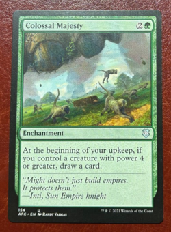 1x NM Colossal Majesty - 154 U AFC - MTG Magic Never Played x1 - Image 1