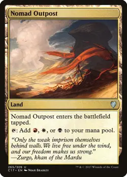 MTG Nomad Outpost ** Commander 2017 ** English - Image 1