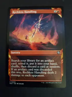 Reckless Handling SHOWCASE, March of the Machine: Aftermath, MTG NM/M - Image 1
