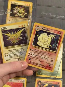 Vintage Pokemon Cards Lot! Base Set Holos WOTC BlackStar Movie Promo + More - Image 2