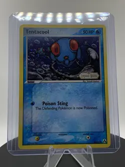 Pokemon TCG Tentacool EX Legend Maker 66/92 Reverse Holo Stamped - Image 2