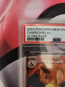 Pokemon Scarlet And Violet 151 Charizard EX Ultra Rare Full Art #183 PSA 9 - Image 3