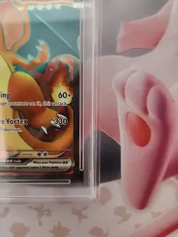 Pokemon Scarlet And Violet 151 Charizard EX Ultra Rare Full Art #183 PSA 9 - Image 5