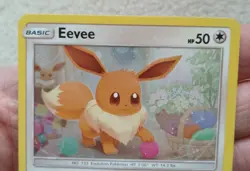 Eevee SM184 Promo - Sun & Moon - Mizue Holo - LP Lightly Played - Pokemon TCG - Image 2