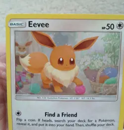 Eevee SM184 Promo - Sun & Moon - Mizue Holo - LP Lightly Played - Pokemon TCG - Image 4