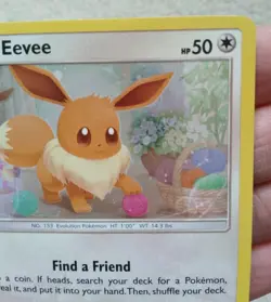 Eevee SM184 Promo - Sun & Moon - Mizue Holo - LP Lightly Played - Pokemon TCG - Image 5
