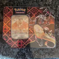 Pokemon TCG Scarlet Violet Paldean Fates Tin Shiny Charizard ex New Sealed Rare - Image 1