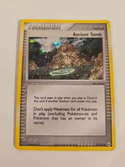 Pokemon Ancient Tomb Reverse Holo Hidden Legends 87/101 NM - Image 1